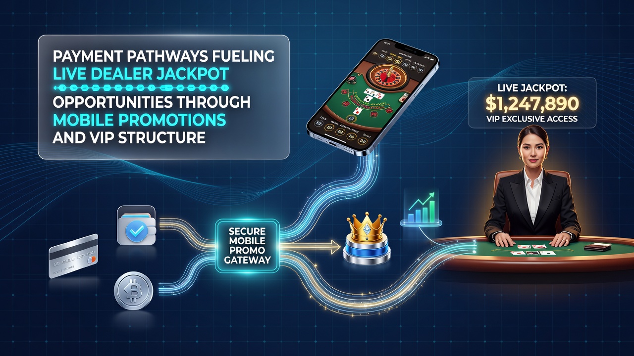 VIP-Strukturen und mobile Promotionen in Verbindung mit Live-Dealer-Jackpots
